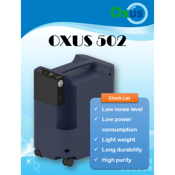 Máy tạo Oxy Oxus 5 L KOREA Model TBYT_OXUS502_01