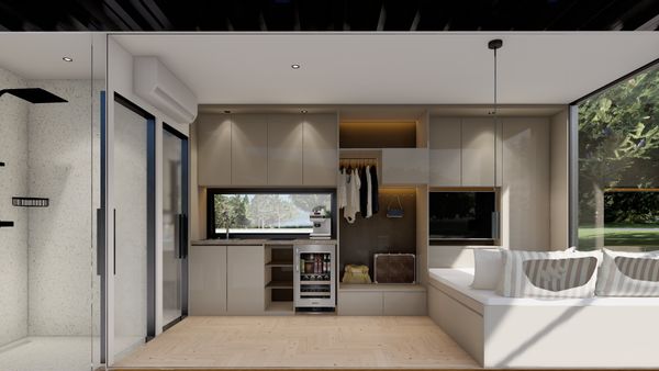 Nhà Container Datkeys_Nhà lắp ghép Mẫu 01