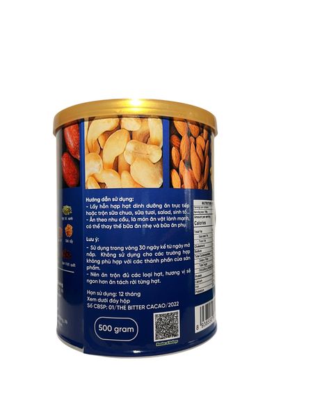 Hộp ngũ cốc nguyên hạt dinh dưỡng Granola COCO 500gr