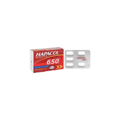 Hapacol 650mg giảm đau, hạ sốt (10 vỉ x 5 viên)