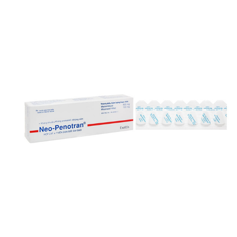 Viên đặt âm đạo Neo-Penotran trị nhiễm khuẩn, nhiễm nấm âm đạo (2 vỉ x 7 viên)