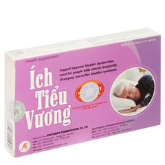 Ích Tiểu Vương hỗ trợ cải thiện rối loạn chức năng bàng quang hộp 20 viên