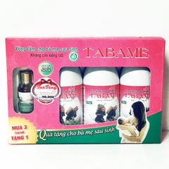 Tabame bộ 3 chai 250ml, 1 chai xongbame 10ml