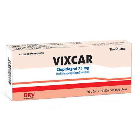 Vixcar 75mg hộp 30 viên