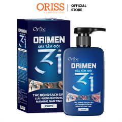 Sữa tắm gội 3 in 1 Orimen chai 220ml
