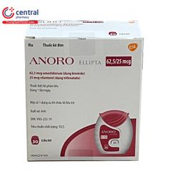 Anoro ellipta 62.5/25mcg 30dose