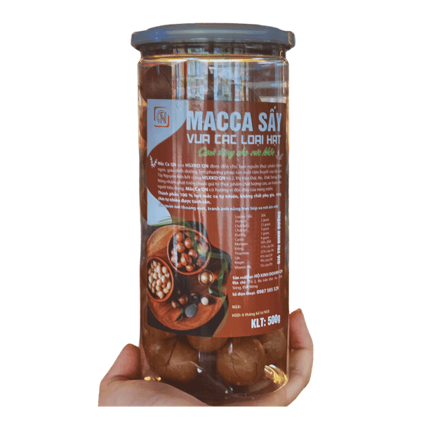 Macca sấy hủ 500g