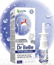 Xịt xoang ngũ sắc dr bebe hộp 1 cái