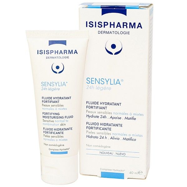 Kem Dưỡng Ẩm ISIS PHARMA Sensylia 24h hộp 1 tuýp 40 ml