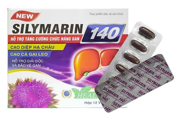 New Silymarin 140 hỗ trợ tăng cường chức năng gan hộp 60 viên