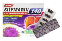 New Silymarin 140 hỗ trợ tăng cường chức năng gan hộp 60 viên