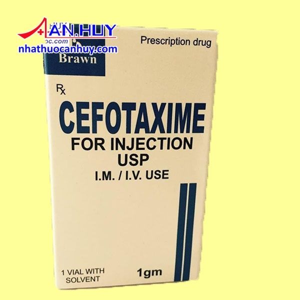 Cefotaxime sodium 1g