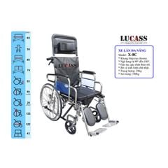 Xe Lăn Đa Năng X8C