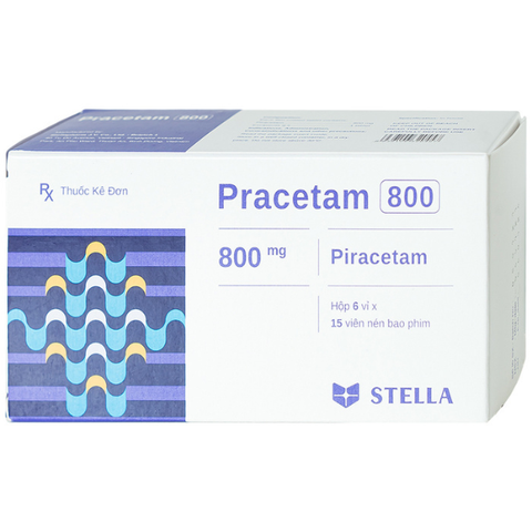 Piracetam 800mg Stella hộp 90 viên