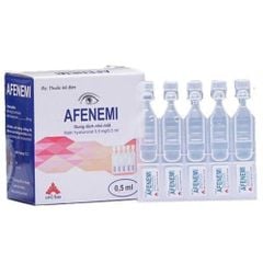 Dung dịch nhỏ mắt Afenemi 0.9mg/0,5ml hộp 20 ống