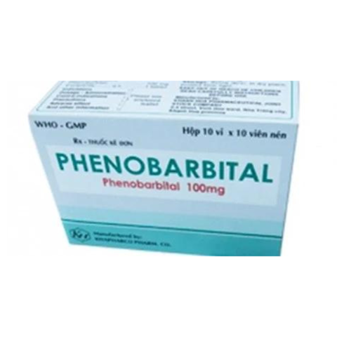 Phenobarbital 100mg khanh hoa hộp 100 viên