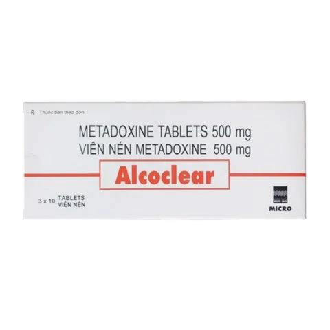 Alcoclear 500mg hộp 30 viên