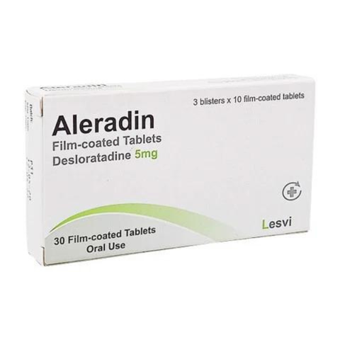 Aleradin 5mg hộp 30 viên