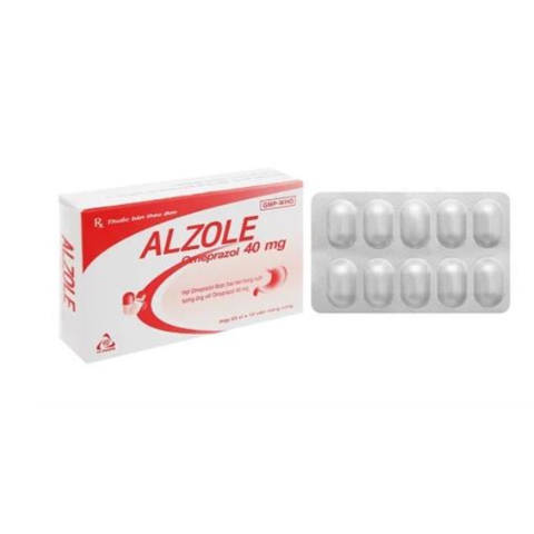Alzole 40mg hộp 30 viên
