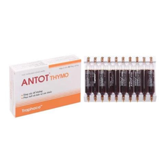 Antot Thymo tăng đề kháng, phục hồi sức khoẻ hộp 20 ống x 10ml