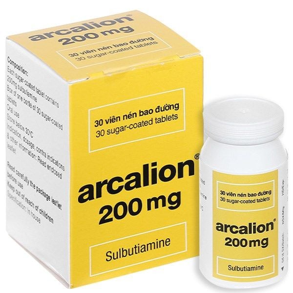 Arcalion 200mg giảm mệt mỏi chai 30 viên