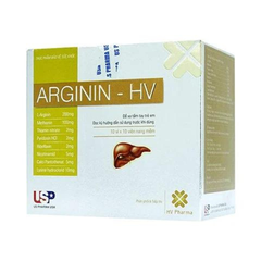 ARGININ - HV hỗ trợ tăng cường chức năng gan hộp 100 viên