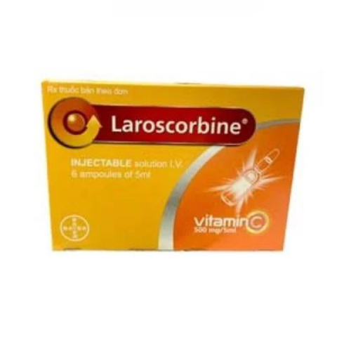 Laroscorbine 500mg (INJ) hộp 6 ống