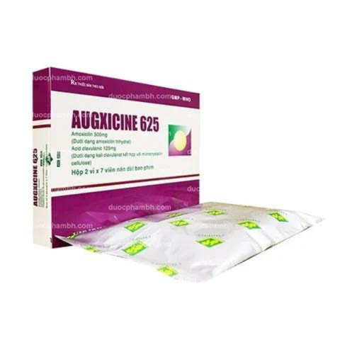 Augxicine 625mg hộp 60 viên