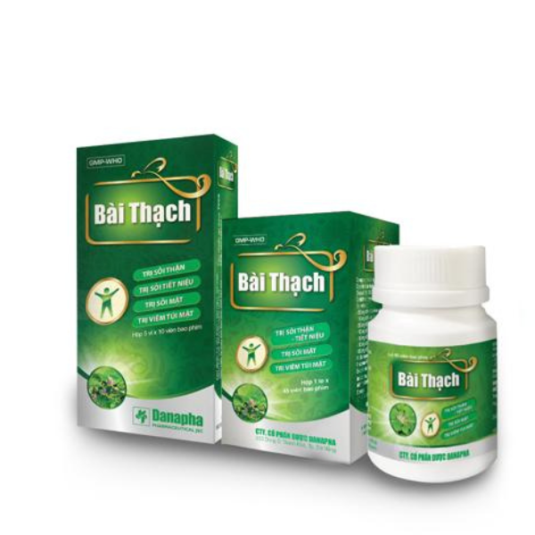 Bài Thạch trị sỏi thận, sỏi mật chai 45 viên