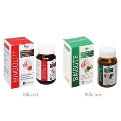 Baigute hỗ trợ cải thiện triệu chứng sưng, đau khớp do gout hộp 20 viên