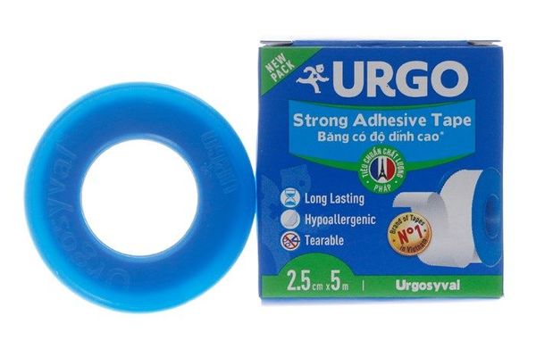 Urgo cloth tape 1.25cm x 5m hộp 1 cuộn
