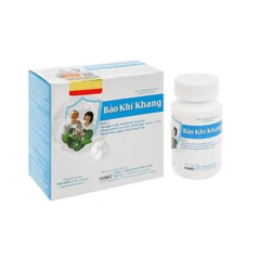 Bảo Khí Khang hỗ trợ các bệnh đường hô hấp hộp 2 lọ 60 viên