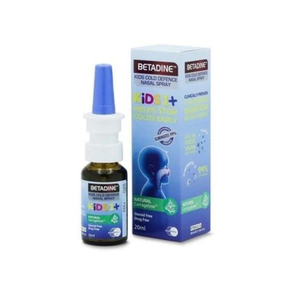 Betadine kids 1+ spray chai 20ml