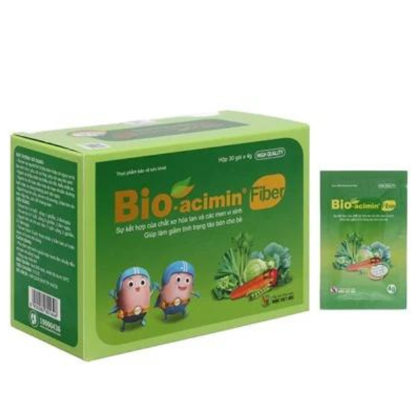 Bio-acimin fiber hộp 30 gói