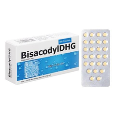 Bisacodyl DHG hộp 100 viên