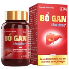 Bổ gan tâm bình bổ gan, tăng cường chức năng gan hộp 60 viên