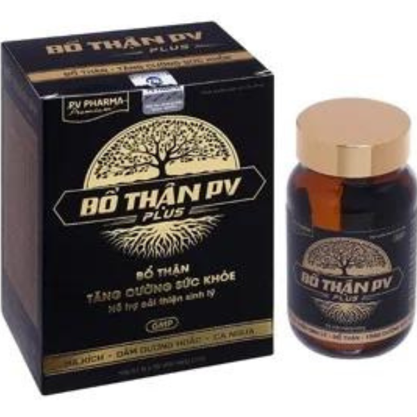 Bổ thận PV Plus giúp bổ thận, tráng dương lọ 50 viên