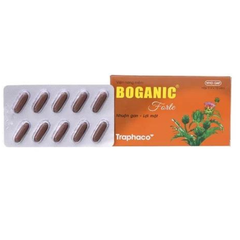 Viên uống giải độc gan Boganic Forte hộp 50 viên nang mềm