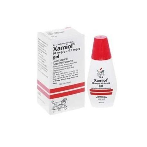 Gel bôi Xamiol trị vảy nến chai 15g