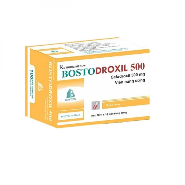 Bostodroxil 500 viên nang cứng hộp 100 viên