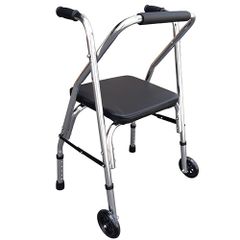 Xe tập đi W9 màu đen bọc da