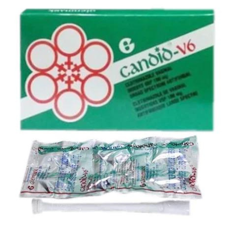 Candid-V6 100mg hộp 6 viên