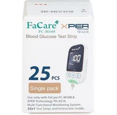 Que thử đường máy Facare 5in1 hộp 25 que