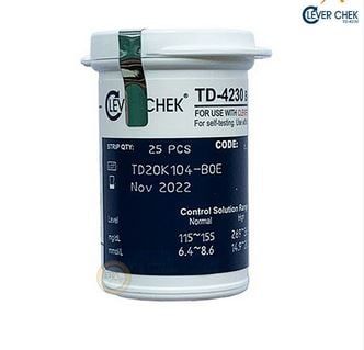 Que thử đường clever check hộp 25 que