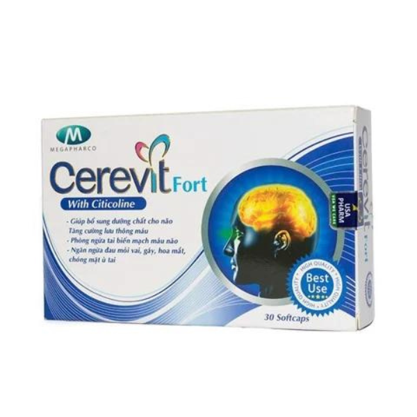 Cerevit fort hộp 30 viên