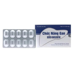 Chức Năng Gan Bảo Nguyên hỗ trợ giải độc gan, hạ men gan hộp 30 viên