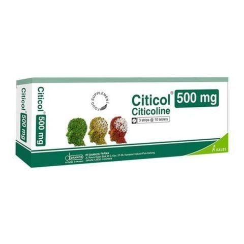 Citicol 500mg hộp 30 viên