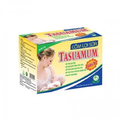 Cốm lợi sữa tasuamum gold  giúp tăng tiết sữa cho phụ nữ sau sinh hộp 20 túi