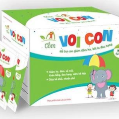 Cốm voi con hỗ trợ làm giảm các triệu chứng của ho do thay đổi thời tiết hộp 16 gói