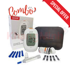 Combo máy thử đường Yuwell 710 tặng hộp 50 que thử